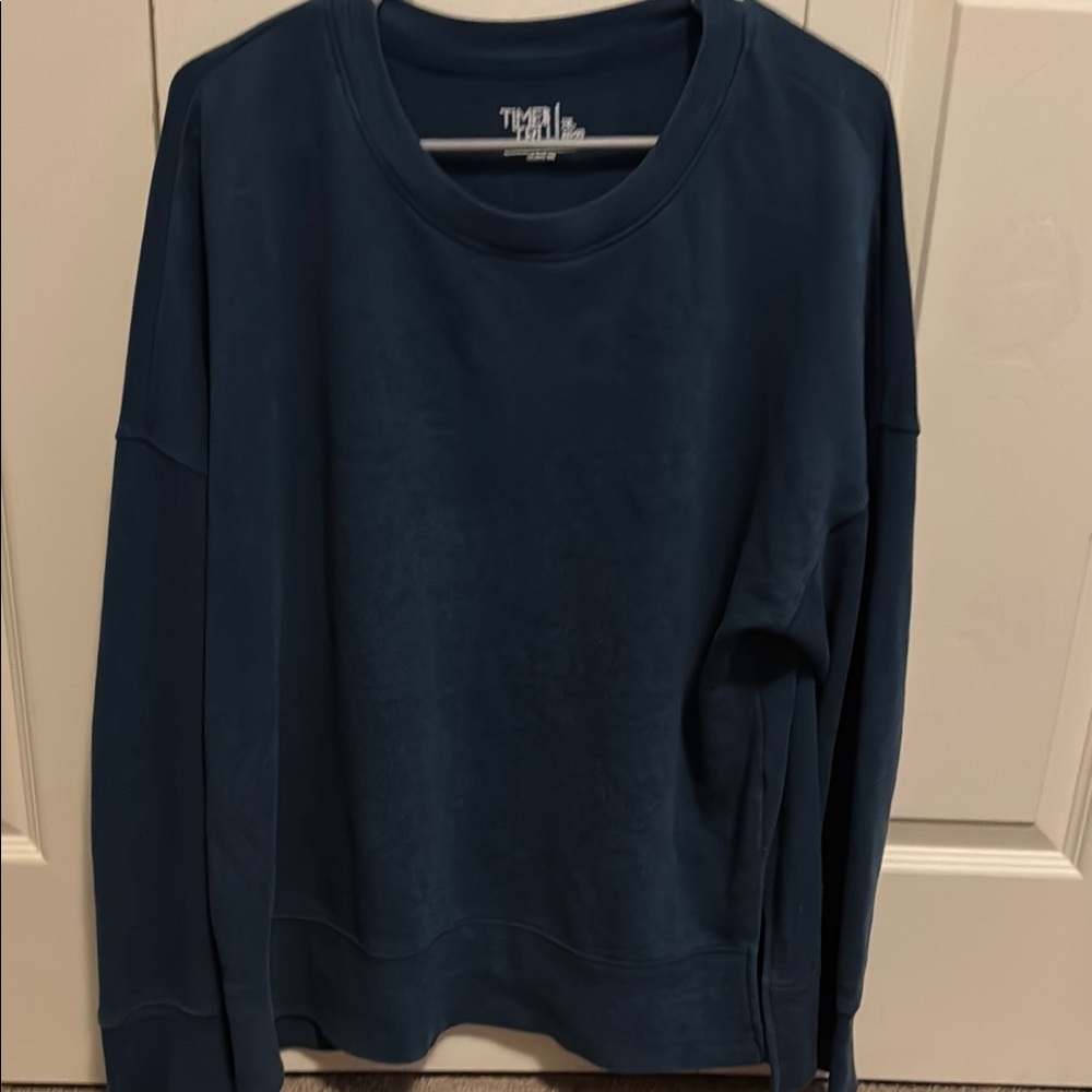 Women's Blue Long sleeve shirt